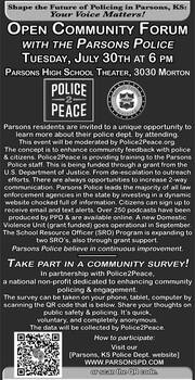 Preview image for Community Forum on Policing - Tues, July 30th @ 6